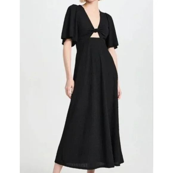 Z Supply | Dresses | Nwt Z Supply Mavis Midi Dress Black Knit Size Xs |  Poshmark